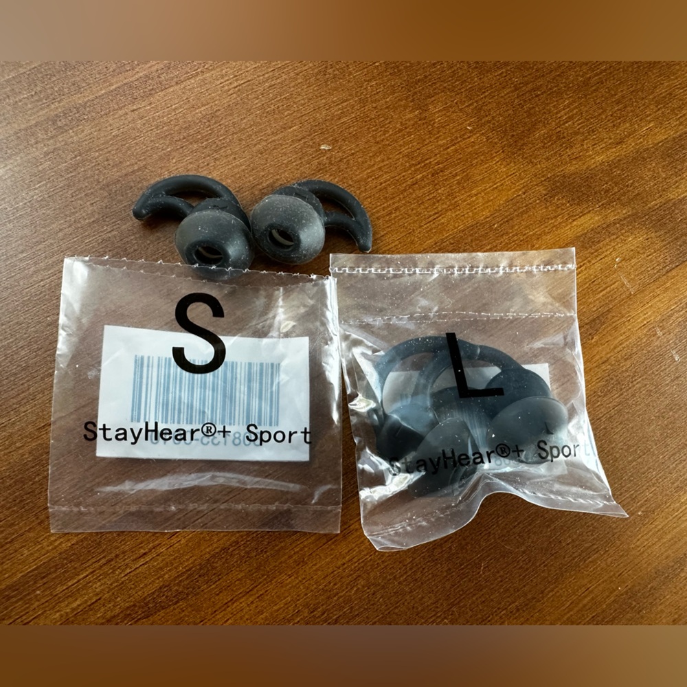 Bose StayHear+ Sport Silicone Noise Reduction Ear Tips in Black